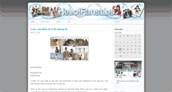 Desktop Screenshot of hello-fansubs.com